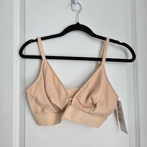 All You Lively Toasted Almond No Wire Bra Size 2 Adjustable‎ Straps